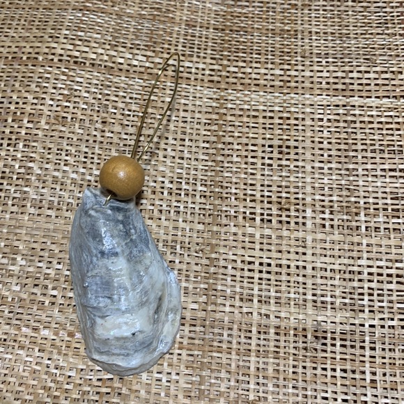 Hanging Decoration or  Ornament, Decoupage w hand painted edging and glazed - Picture 6 of 9